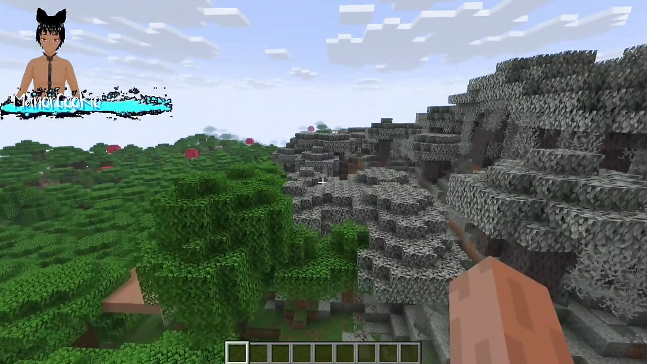 Minecraftモッド『Needs Of Nature』 - スティーブとアレックスが自慰しながらいくつかの機能を披露しています!まるで精液みたいに!