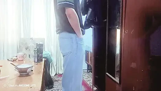 Hidde Camera (Guy Changing Clothes)