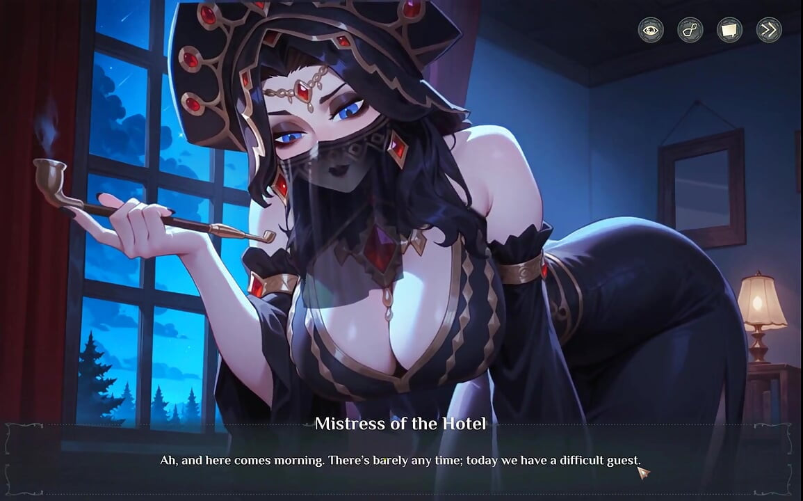 Hotel Tales SPOOKY HENTAI Game Ep.4 the MISTRESS of this HORROR place wants us !
