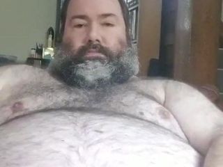 Big cock daddy bear cum