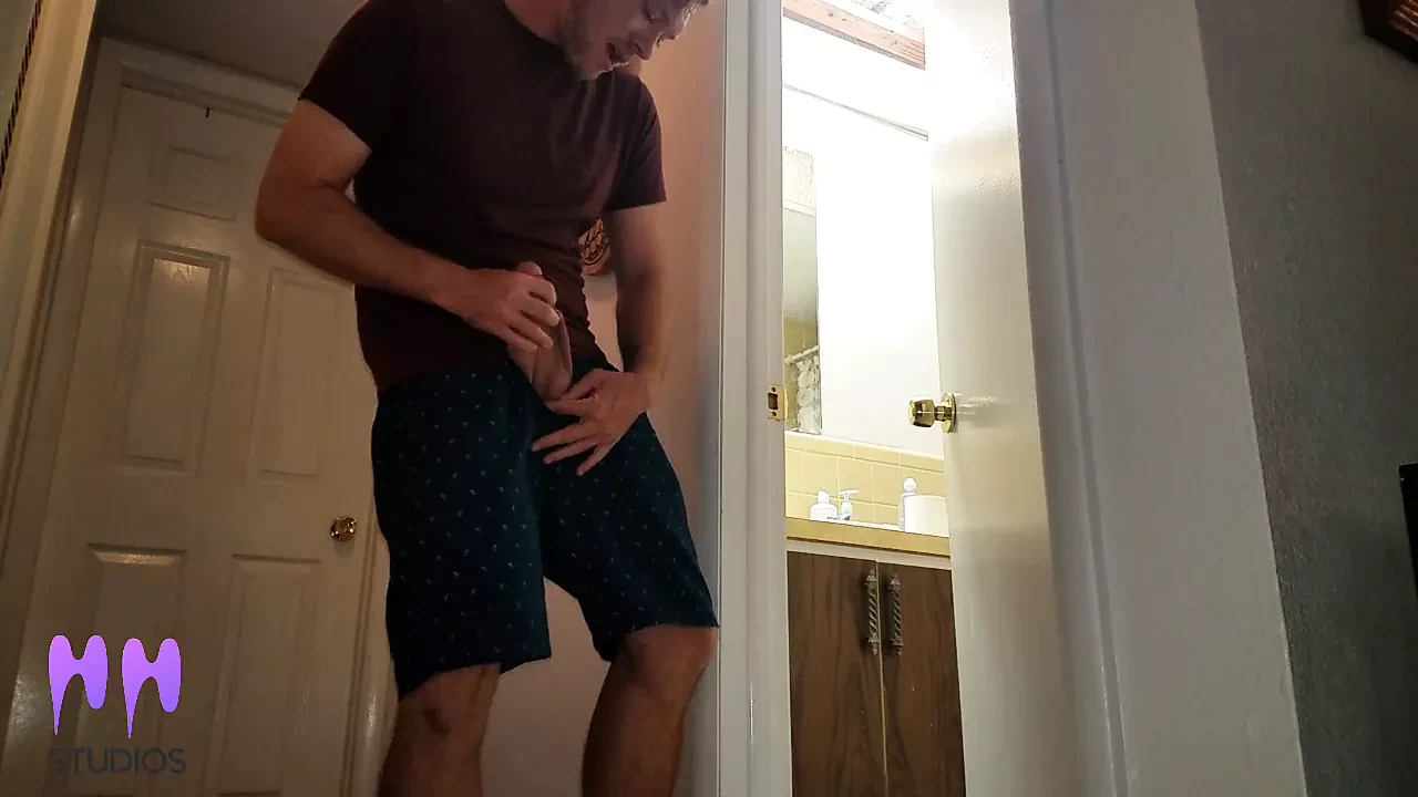 Sneaky step son checks step moms nude pussy