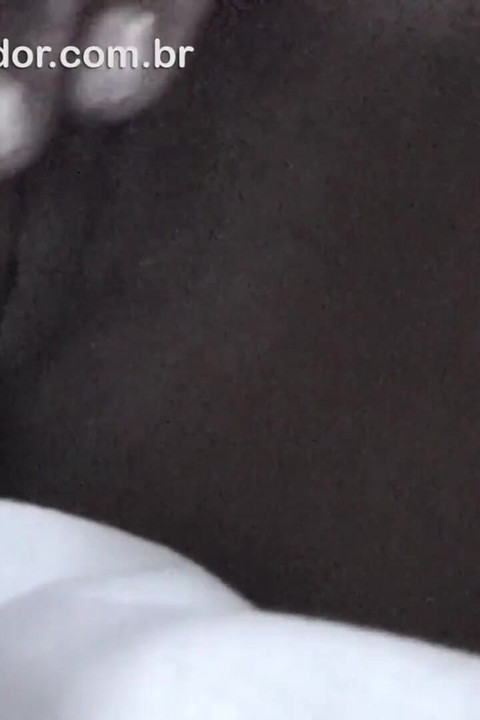 Brazilian black girl sucks big, big-headed cock in exhibitionist video