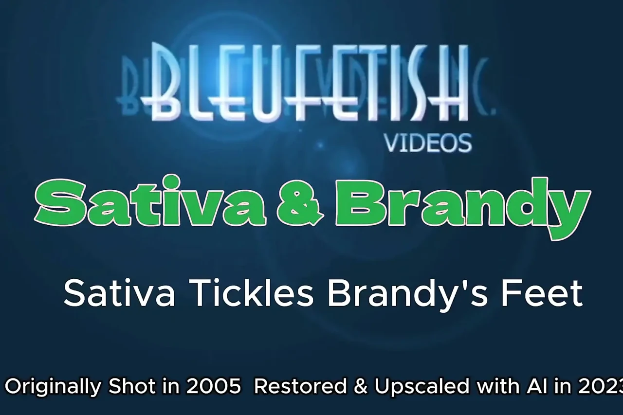 Sativa Tickles Brandys Feet - Sativa Love's Brandys Feet so Much, She's Biting and Tickling Her Cute Li*** Feet! 