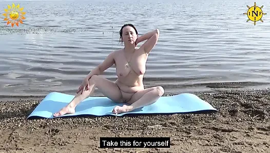 Relaxing Naked ASMR Outdoors. Deep Meditation & Nature Sounds