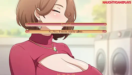 Sayaka My Naughty Milf Neighbor By Erebeta - Sexy Big Tits Stepmom Enjoying HOT SEX With Her New Neighbor