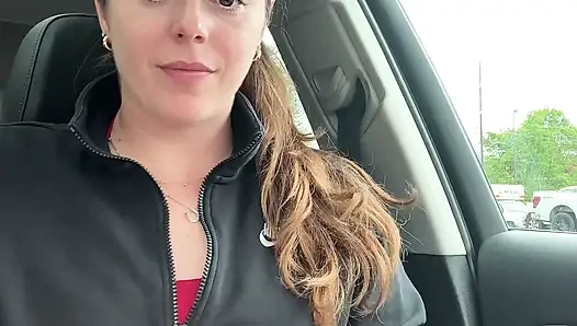 Trying to Golf in a Simulator with My Lush in! Trying Not to Cum While I Swing!