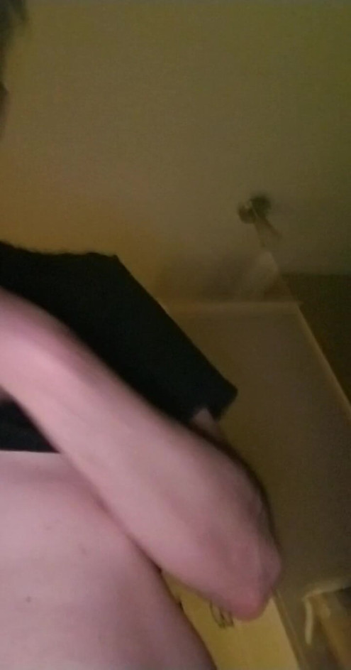 My caged white cock