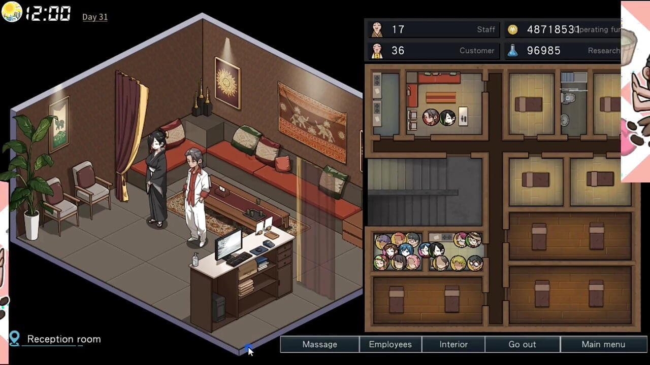 Lustful Traditional Massage Parlor - Enon’s Erotic Massage Turns Into Sex - Hentai Game