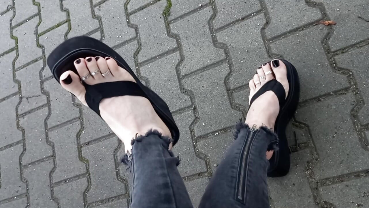 look at my feet