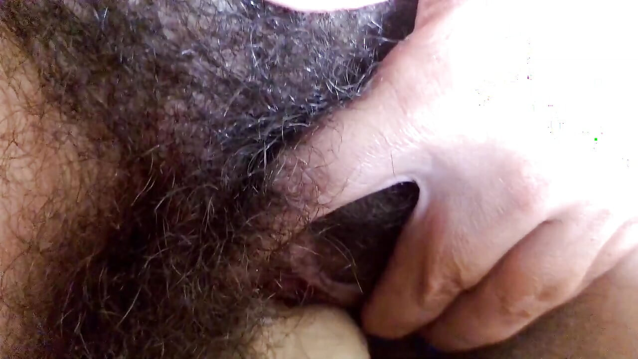 Anal with Big Dildo Close-up