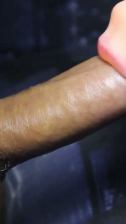 super deep sucking to full orgasm with sweet moans closeup cumshot on lips | Clip 1