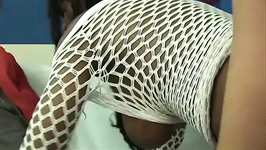 Huge cock sucking big boobs black girl pussy fucking