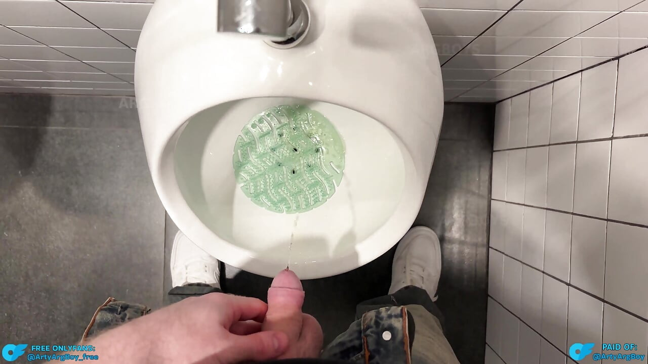 Horny Stranger Agreed to Have Sex in Public Toilet even though He's Straight