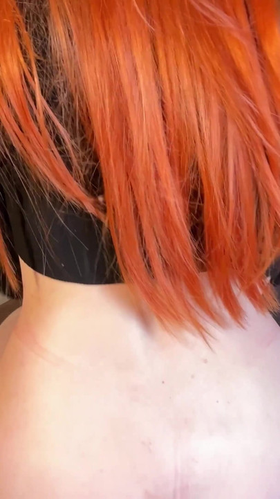 Bratty Akita Neru Pixie Dare - strip tot wilde dildo | Clip 1