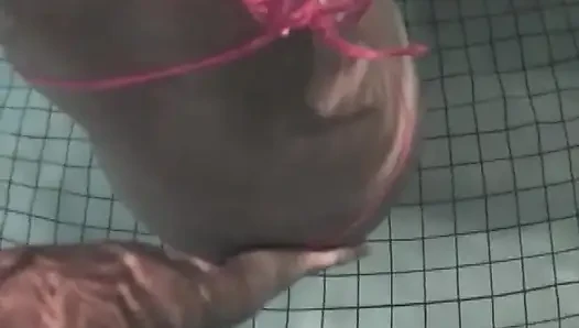 Sesi seks jepang di kolam renang