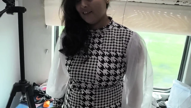 Stepmother Fucked in Train
