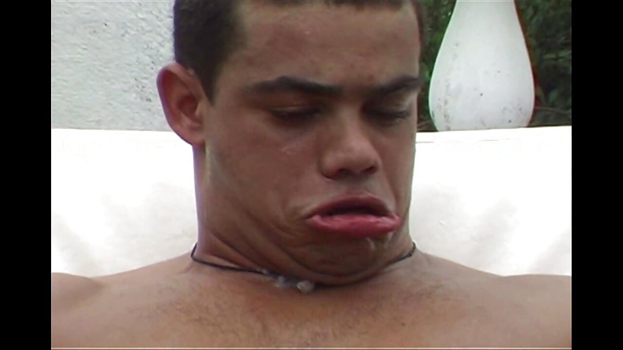 Brazilian Latino Boys in Fuck Session on the Pool