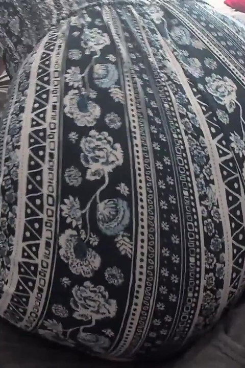 Teasing and Grinding on His Boxers