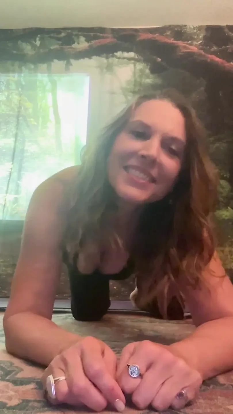 Mature Milf Seduces her young neighbour during a sexy yoga session