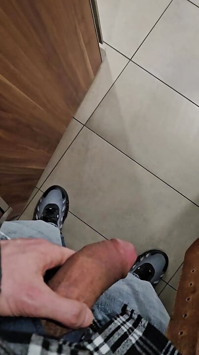public Coffee cup refill with cum and piss at public toilette