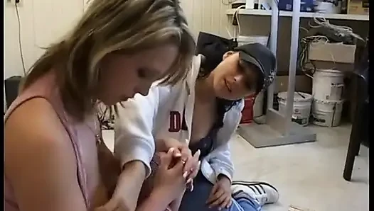 Baskın Esmer Utangaç Sarışını Ağızla Seks Yapmaya Zorladı