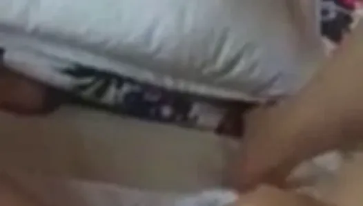 Franks wife masturbating in their bed