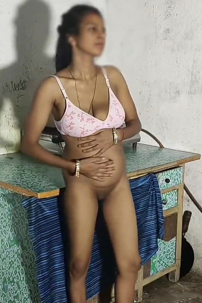 Stepsister Fuck with Stepbrother in Kitchen When She Making Food