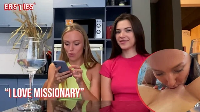Ersties - Lesbian Goes Down On Her Hot Friend