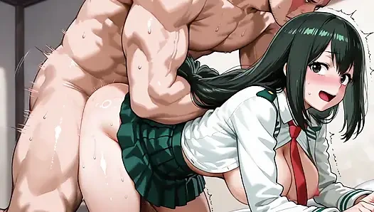 Endeavor x Tsuyu (MHA)