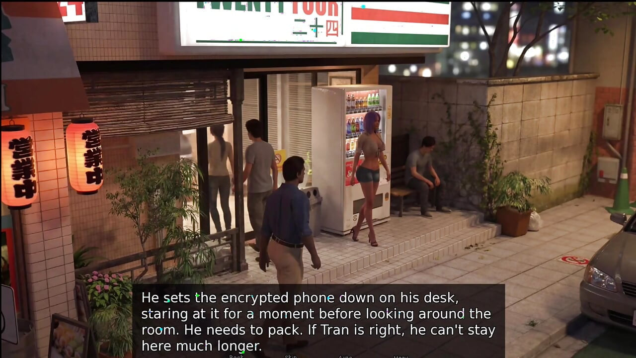 Sexy Figure Competition Between Both Stepsis - Asia Town - E16