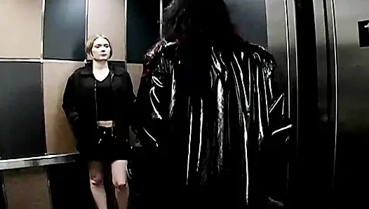 A Mature Lesbian with Piercing