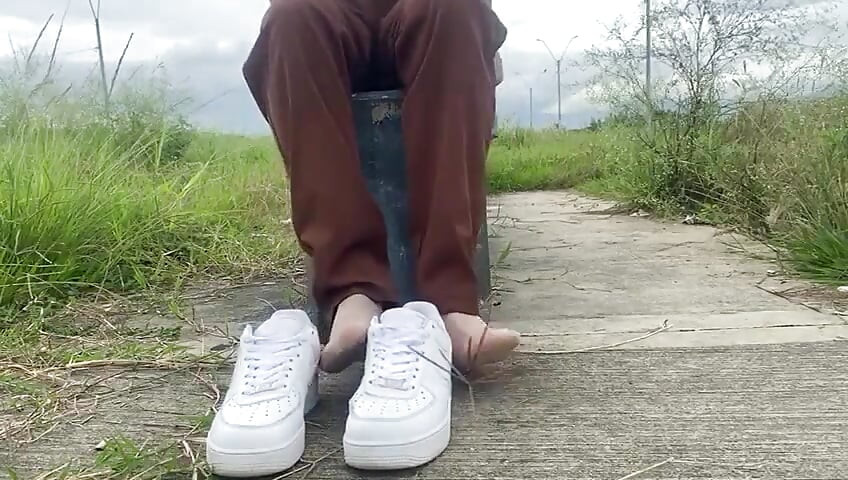 My Feet Are Your Religion. Pray with Your Mouth.