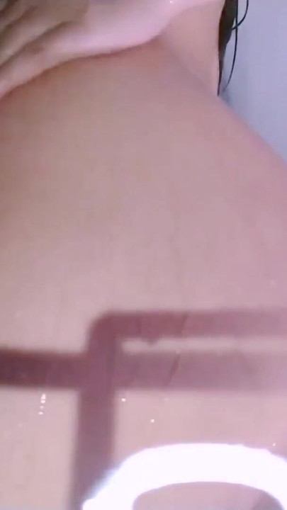 Thrilling moment from "SEXY college girl in the shower SPANKING her ASS really HARD"