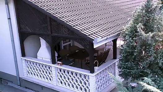 Горячую Соседку-блондинку Жестко Трахнули В Гостиной