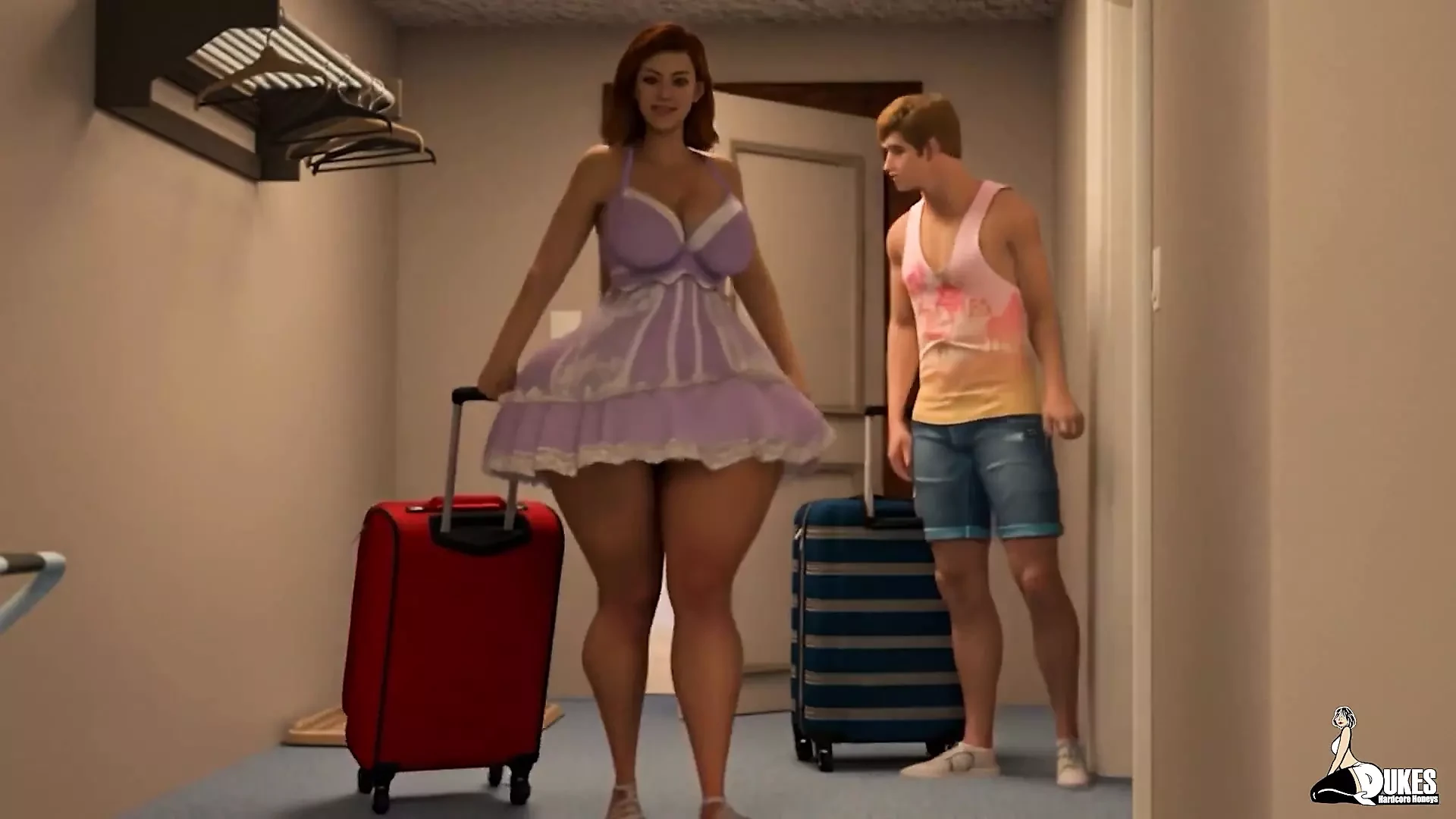 La robusta miLF formosa pawg signora keagan prende il cazzo in vacanza