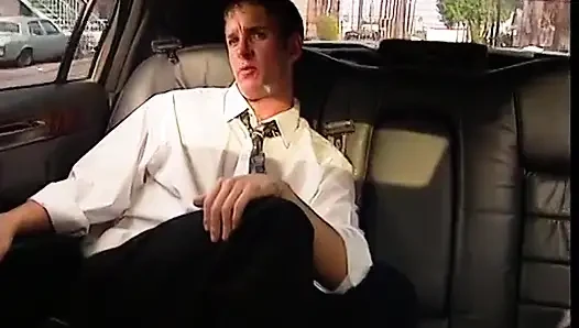 Teen girl gets fucked in the limousine by rich guy