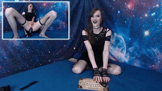 horny gothic slut summon a ghost and ride bbc
