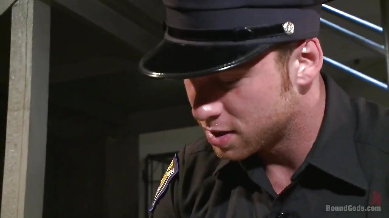 Officer Maguire Beats and Fucks a Stud for Littering