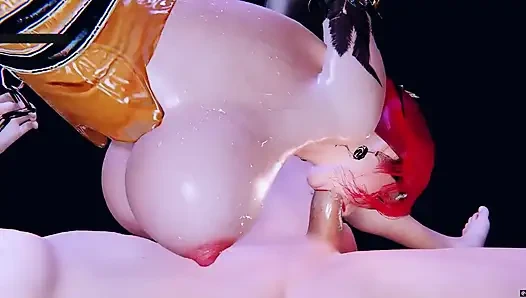 Goddess Queen of Passion in 3D - 3D Animation Hentai