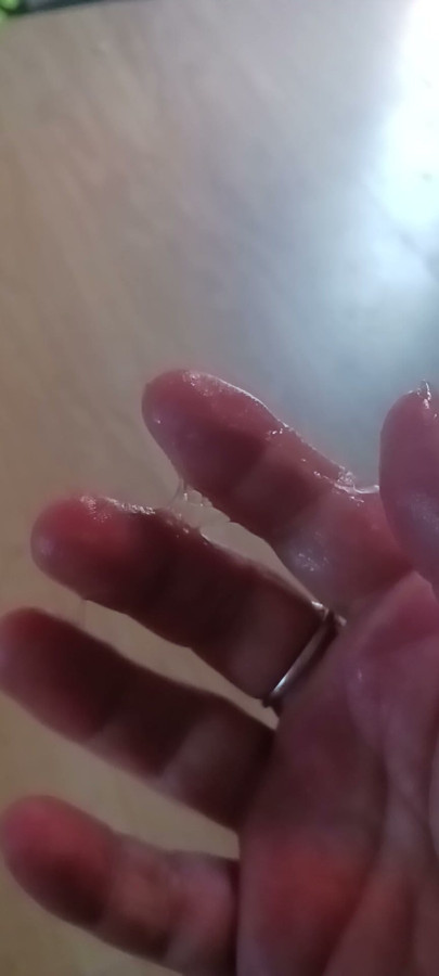 I came and made a sticky mess