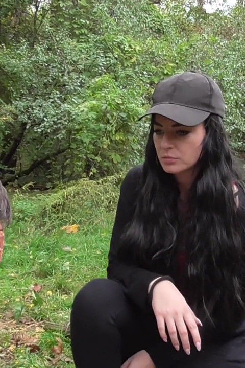 Spitting session with 2 femdom ladies