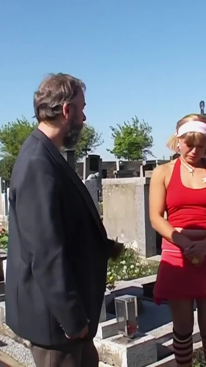 Must-share moment from "Old man Pavel Terrier fucks young lady outdoors"