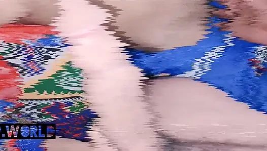 Step stepsister and stepbrother bed time sex