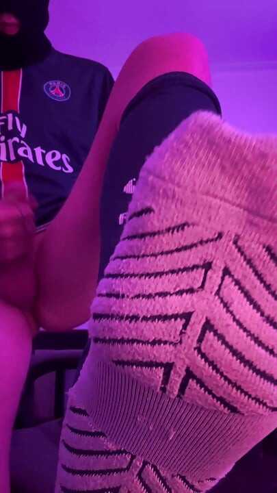 Psg soccer bro gooning seansı ve ayak oyunu