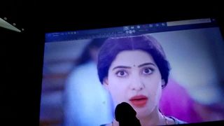 Samantha Ruth Prabhu, горячая сперма на лицо, сперма №6