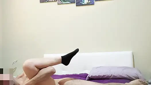 Ruby Thought She Was In Charge Until He Dominated Her Tits and Filled Her Up in Standing Doggy