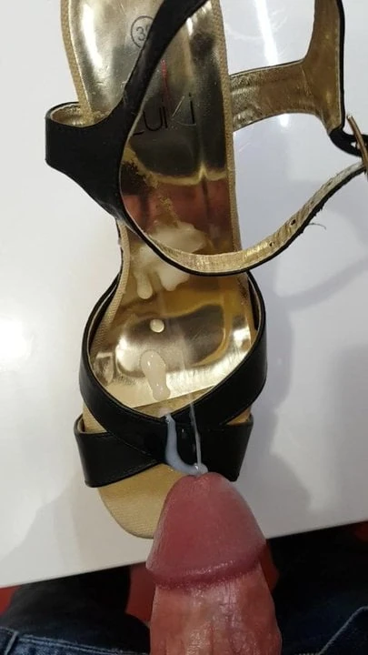 Cum on sister shoes 4