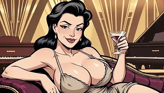 Ai Incredible Classy Cartoon Ladies