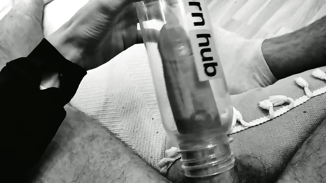 Vintage Fat Cock Fucking Bottle with Final Creampie