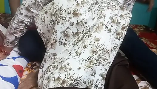 Very beautiful Indian girl romancing her boyfriend.